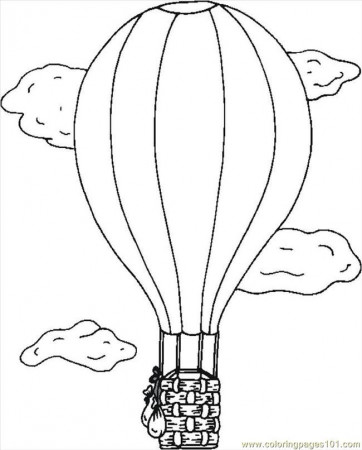hot air balloon coloring page image search results