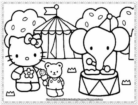 Coloring Pages For Hello Kitty | Top Coloring Pages