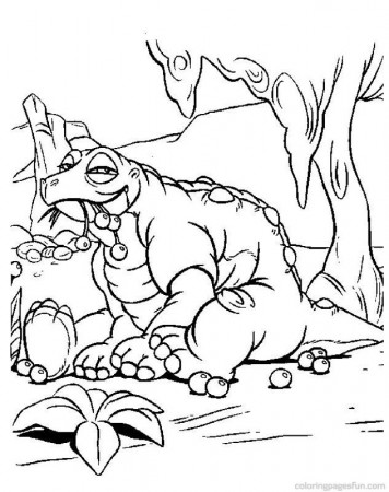 Baby Dino Coloring Pages 11 | Color & Paint Pages 4 All