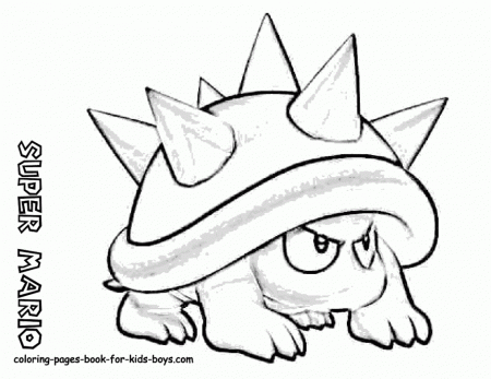 Super Mario Characters Coloring Pages Draw Koopa Troopa Step By 