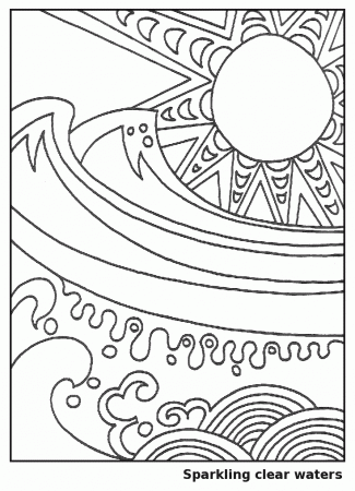 Sun Coloring Pages | Coloring Kids