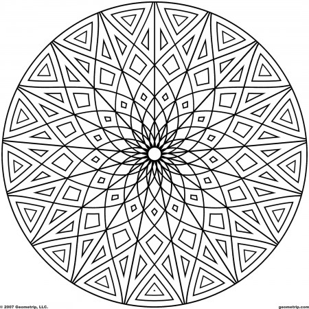 Printable Mandalas Designs Coloring Pages with Design Coloring ...