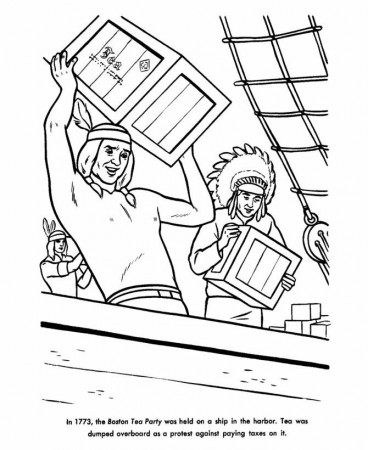 American Revolution Coloring Pages - Coloring Page