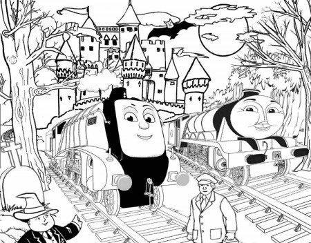 Thomas The Train Coloring : Thomas The Train Coloring Pages ...