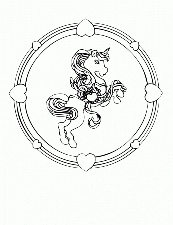 Mystical Creature Coloring Pages