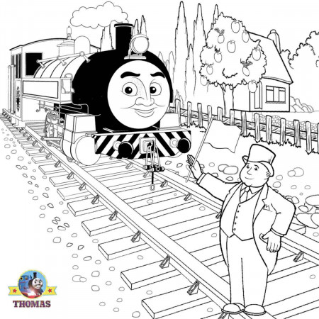 Thomas the train coloring pictures for kids to print out and color ...
