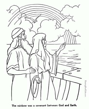 Free Bible coloring page to print 022