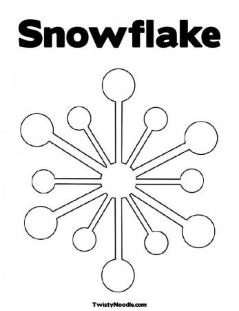 coloring pages snowflakes