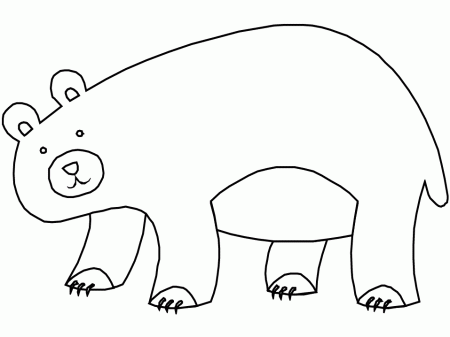 bears hibernating Colouring Pages (page 3)