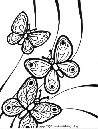 Butterfly Coloring Pages | Printables