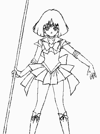 saturn god Colouring Pages