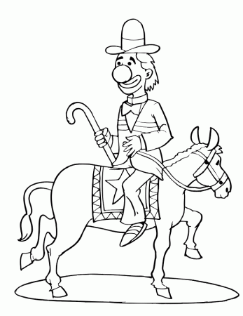Circus Coloring Sheets | Free coloring pages
