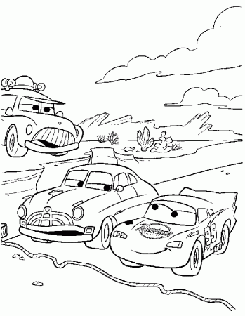 chick hicks coloring page