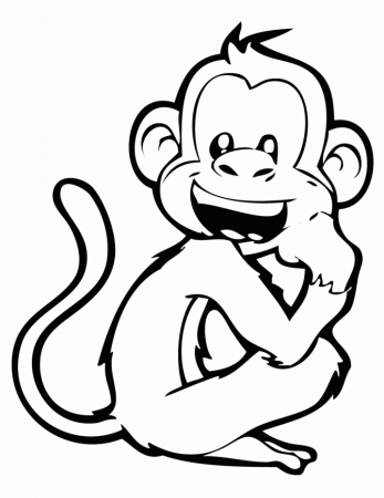 Related Pictures Monkey Colouring Sheets Monkey Colouring Pictures 