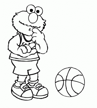 Elmo Coloring Pages for Kids- Free Printable Pictures to Color