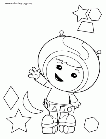 Team Umizoomi - Geo coloring page