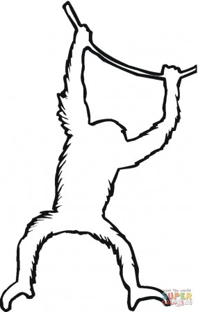 Barrel of Monkeys Coloring Page | hanging pictures colouring pages ...