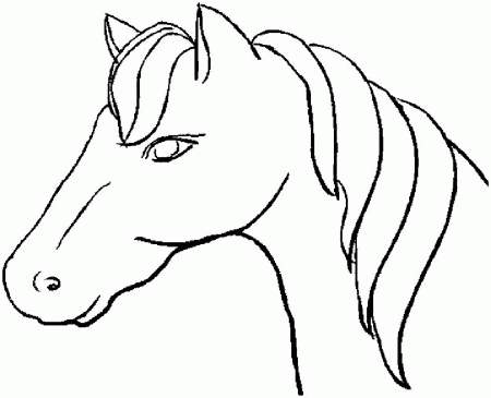Big Horses Coloring Pages To Print - Coloring Pages For All Ages