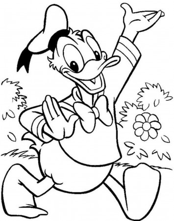 Printable Alphabet Coloring Pages D For Duck | Alphabet Coloring ...