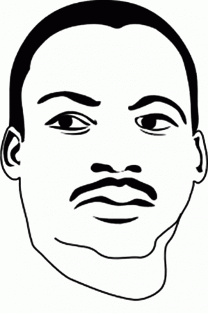 The American Civil Rights Leader Martin Luther King Jr Coloring ...