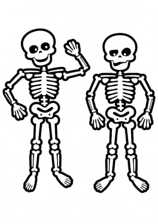 Skeleton Coloring Page Colouring Pages To Print Pictures ...