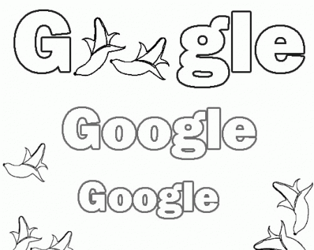 Google Coloring Page For Kids