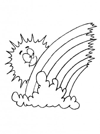 Weather Coloring Sheets For Preschoolers - Coloring Page