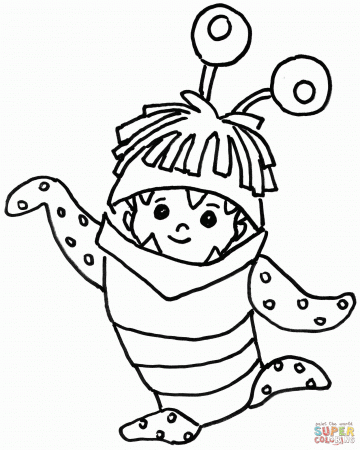 Boo coloring page | Free Printable Coloring Pages