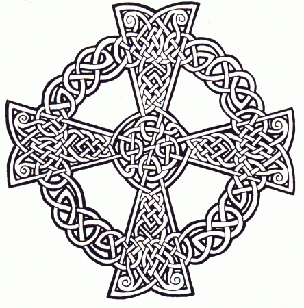 celtic cross coloring sheets | DIY, when I feel creative ...
