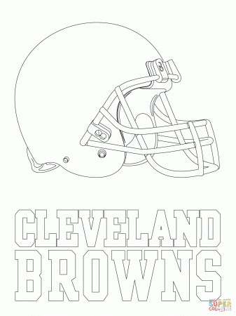 Cleveland Browns coloring page