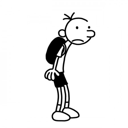Diary Of A Wimpy Kid Coloring Page