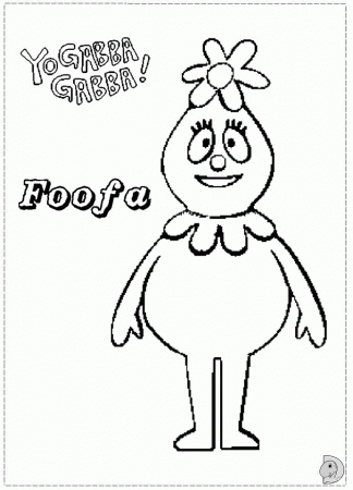 Yo Gabba Foofa Coloring Page
