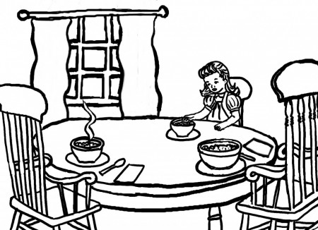 free printable coloring pages of goldilocks and the three bears ...