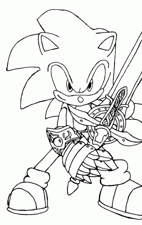 Sonic The Hedgehog Coloring Pages Shadow Shadow The Hedgehog ...