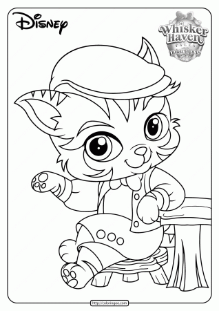 Printable Palace Pets Barnaby Pickles Coloring Page