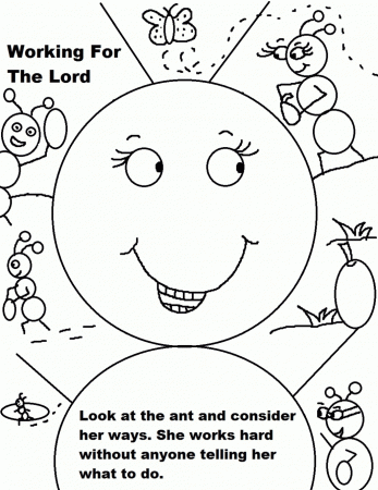 Christmas Coloring For Sunday School - Coloring