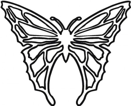contemporary-butterfly-coloring-pages: contemporary-butterfly 
