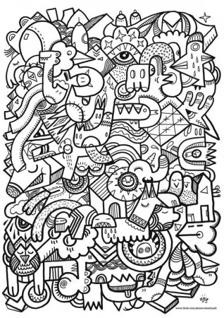 Difficult - Coloring Pages for Kids and for Adults