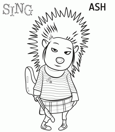 Movie Coloring Page