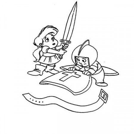 Armor Of God Coloring Page - Auromas.com