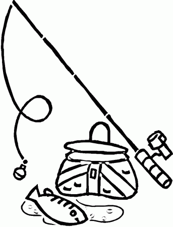 Fishing Coloring Pages - Coloring Pages For Kids And Adults