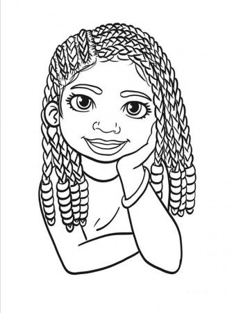 10 Best Free Printable Black Girl Coloring Pages For Kids