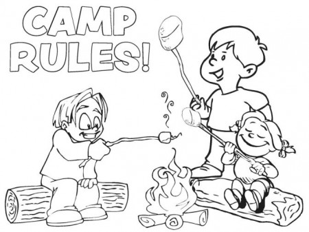 coloring: Incredible Free Happy Camper Coloring Pages Photo ...