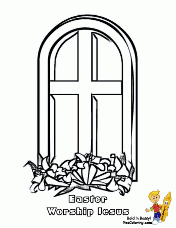 Window Coloring - Coloring Pages for Kids and for Adults