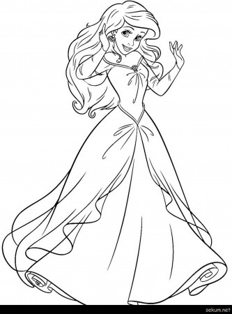 coloring : Ariel Coloring Pages Free Awesome Free Ariel Coloring Pages To  Print Ariel Coloring Pages Free ~ queens