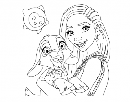 Disney Wish coloring pages