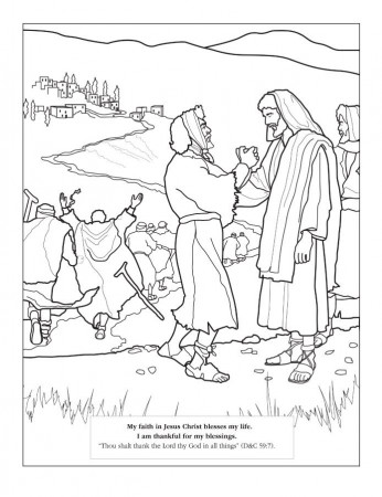 LDS Coloring Pages | 2007-