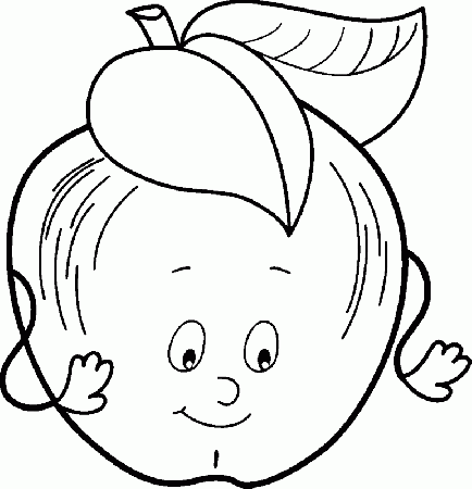 Coloring Pages Of Vegetables For Kids