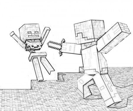 minecraft-coloring-pages-for-kids (9) | Coloring Pages For Kids