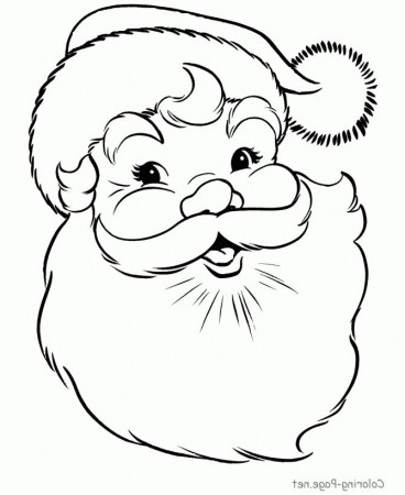 Impressive Christmas Coloring Pages Santa - Best Christmas Moment